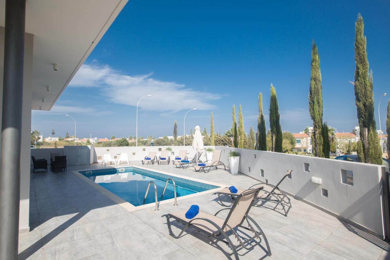 Polymnia Luxury Villas Protarász Kültér fotó