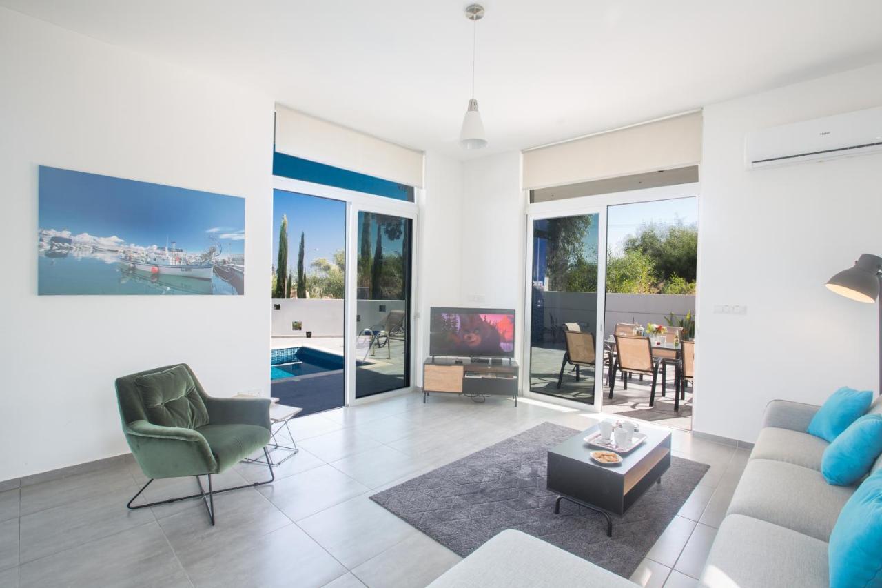 Polymnia Luxury Villas Protarász Kültér fotó